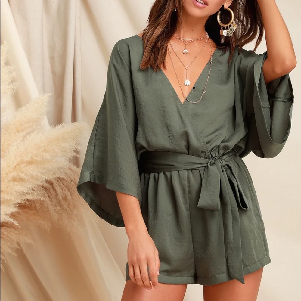 Olive Romper